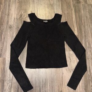 Express Black Women's Crew Neck Sweater